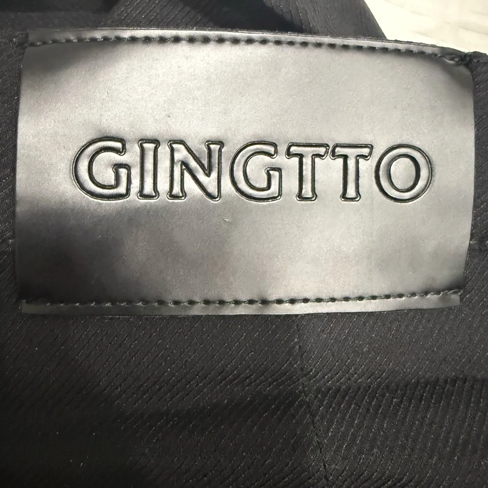 Men's Black Jeans Gingtto‎ size 34W 28L